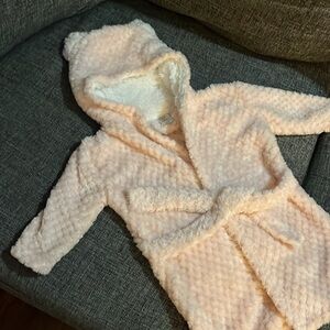 Baby Girl Plush Robe